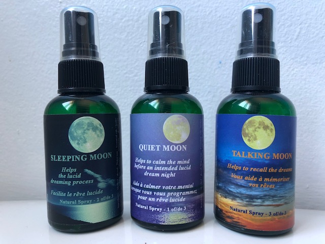 Trio Des sprays pour mieux dormir, mieux rêver et s'en rappeler !