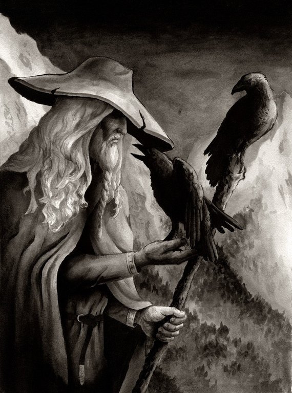 Odin Wotan, dieu de la victoire et de la sagesse