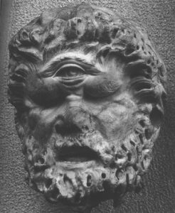 Cyclope, à l'œil unique, fils de Gaïa et d'Ouranos