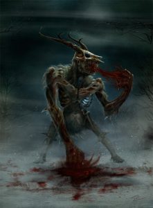 La faim de l'hiver et le wendigo